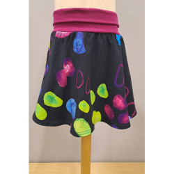 Střih - dívčí sukýnka s kapsami vel. 128-170