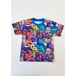 Střih - chlapecké tričko s krátkým rukávem vel. 128-170