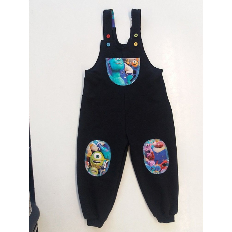 Střih - tepláčky pro nejmenší, zahradníčky vel. 68-98