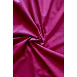 Bavlněný úplet jednolíc - ostružinová