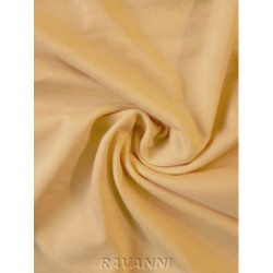 Bavlněný úplet jednolíc - vanilková