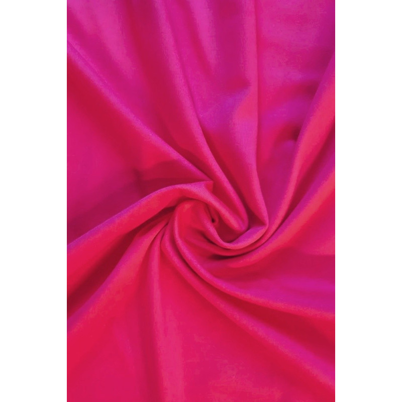 Bavlněný úplet oboulíc - pink