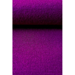 Bavlněný úplet s elastanem patent/náplet 1:1 - ostružinová