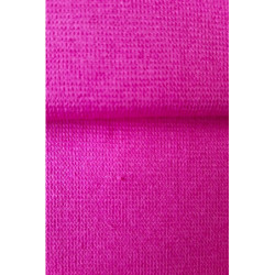 Bavlněný úplet s elastanem patent/náplet 1:1 - pink
