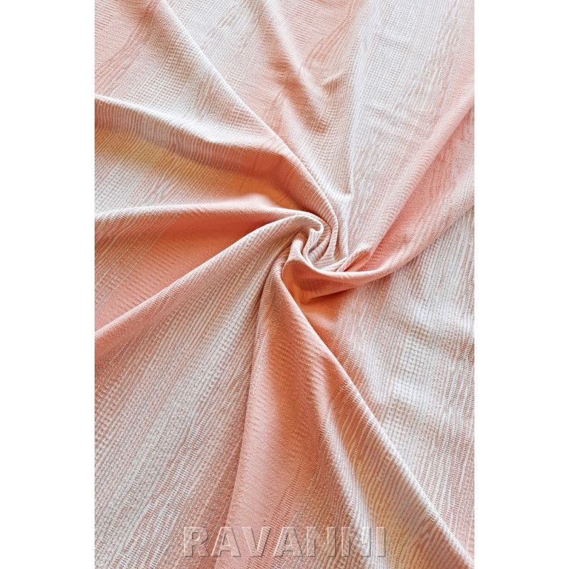 Proužek viskóza/ elastan, meruňková