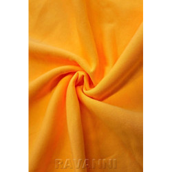 Teplákovina  počesaná, jednobarevná - žlutá 290