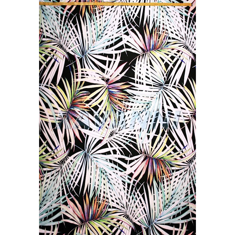 Úplet s potiskem listů, Itálie, prémiová kvalita