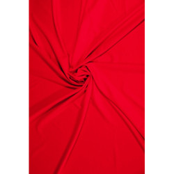 Viskóza jednobarevná - červená