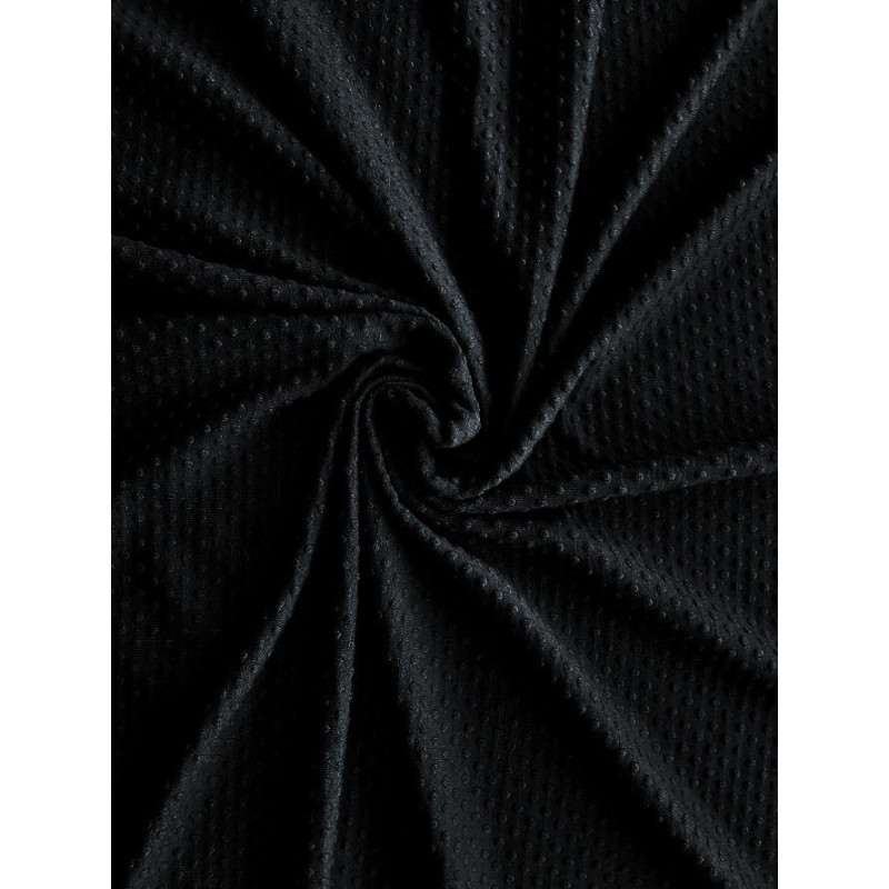 Viskóza jednobarevná, plastický nopek - černá