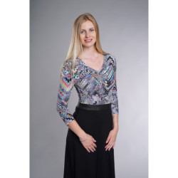 Dámské šaty Jiřina s 3/4 rukávem