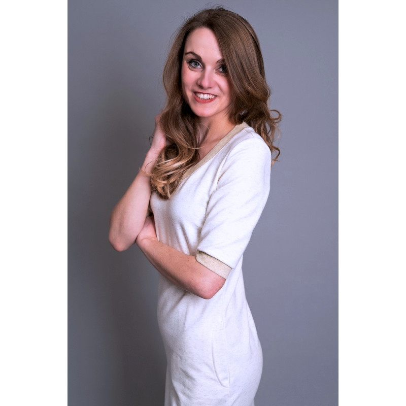 Dámské šaty s kapsami Naty