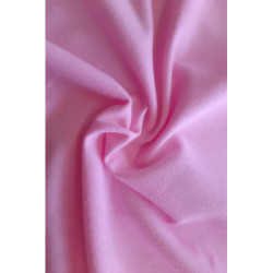 Bavlněný úplet jednolíc - růžová