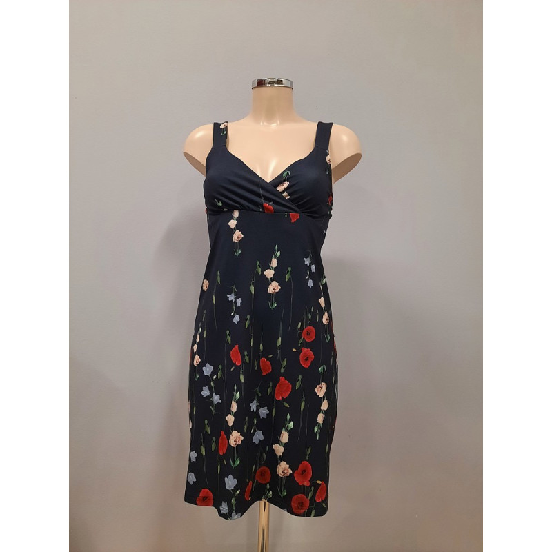 Střih - Kelly, dámské krátké letní šaty na ramínka vel. S - 2XL