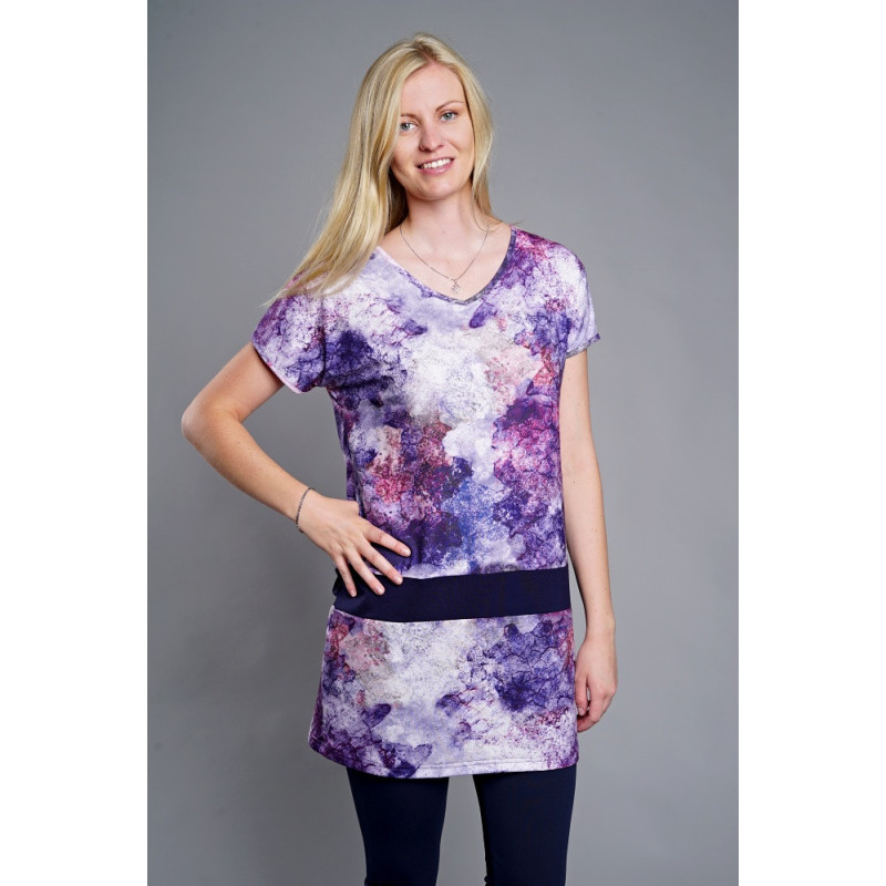 Střih - Noemi, dámské krátké letní šaty vel. S - 3XL