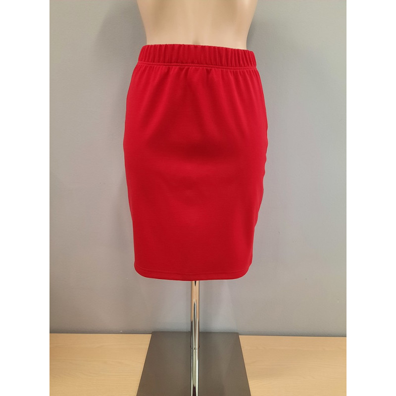 Střih - dámská krátka sukně s rozparkem vel. 36-50