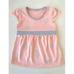 Střih - Sára, dívčí tunika/šaty vel. 92-122