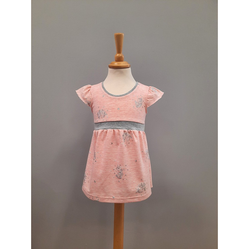 Střih - Sára, dívčí tunika/saty vel. 128-170