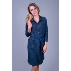 Dámské košilové šaty jeans