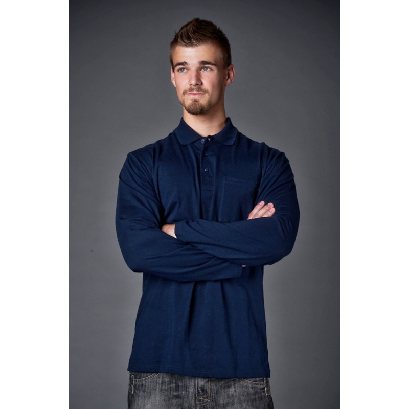 Pánská polokošile dlouhý rukáv