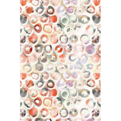 Viskóza tisk - kroužky, prémiová kvalita