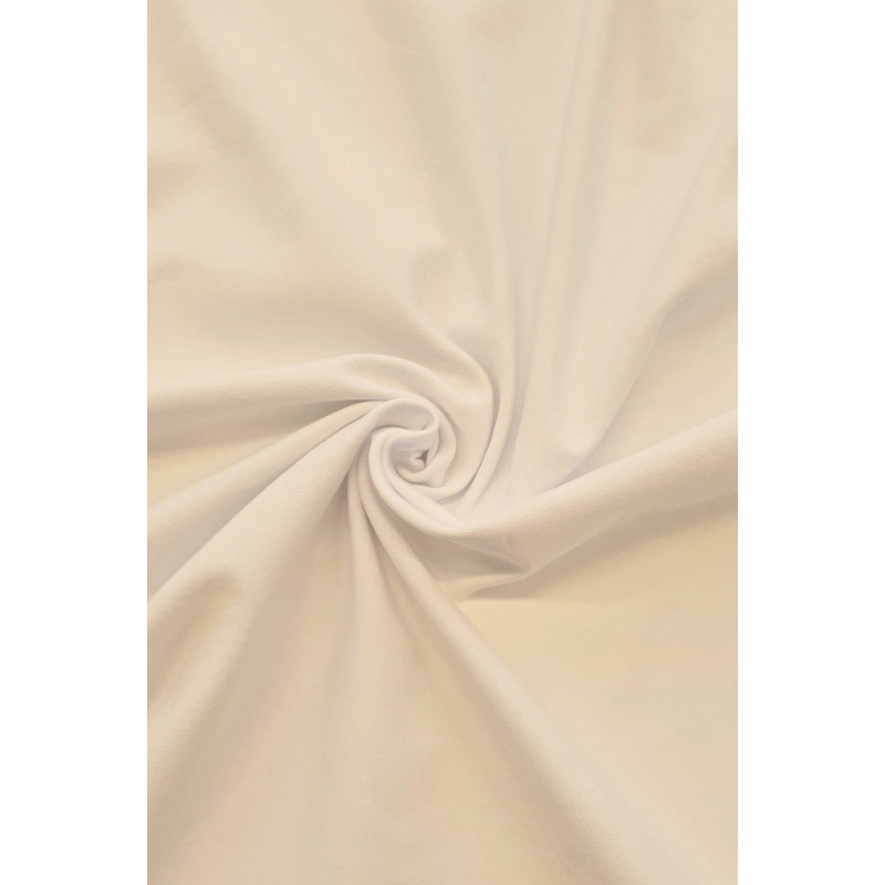 Teplákovina  bavlna/elastan, smetanová 240