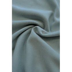 Teplákovina  bavlna/elastan, šedozelená světlá 240