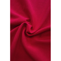 Teplákovina  bavlna/elastan, červená 240