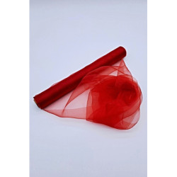 Organza vínová 360