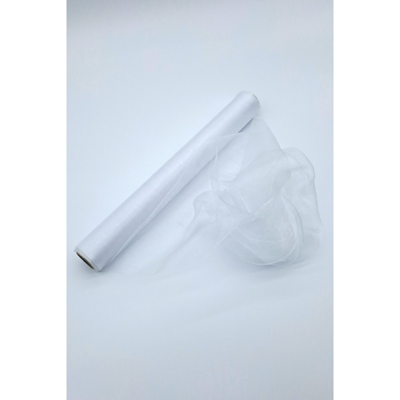 Organza bílá 360