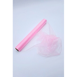 Organza růžová 360