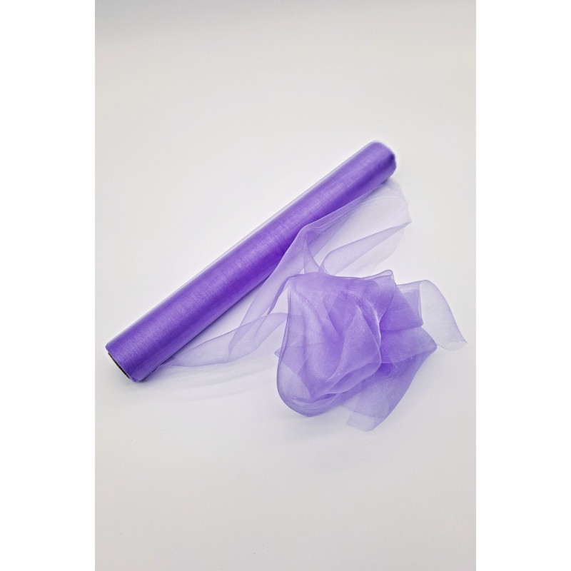 Organza fialová 360