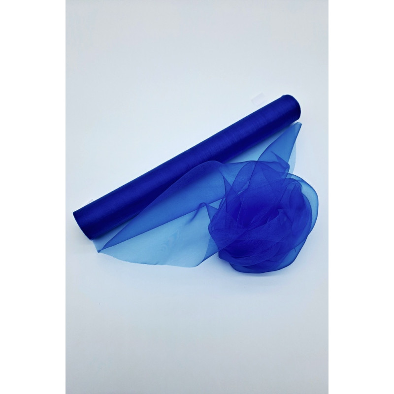 Organza modrá 360
