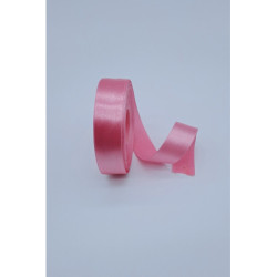 Saténová stuha - 25 mm, růžová