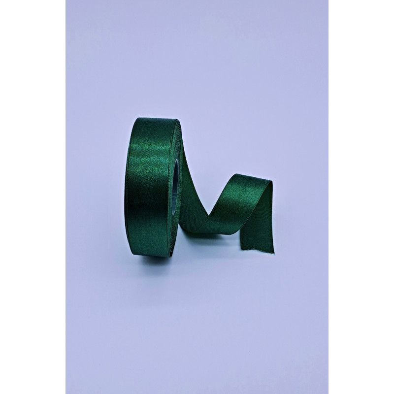 Saténová stuha - 25 mm, zelená
