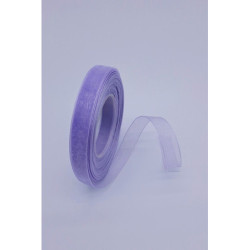 Šifonová stuha - 12 mm, fialová