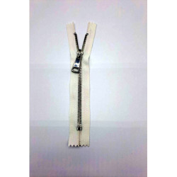 Krátký zip kapsový - 16 cm, zuby 6 mm kov