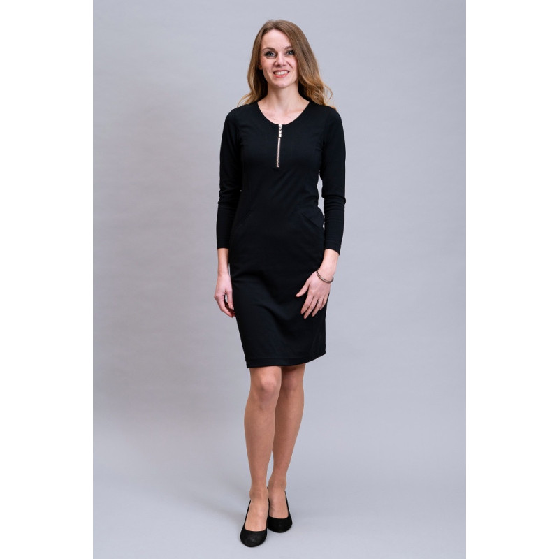 Šaty Megan jednobarevné