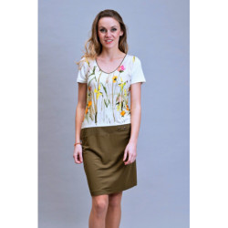 Dámské letní pouzdrové šaty Lenka