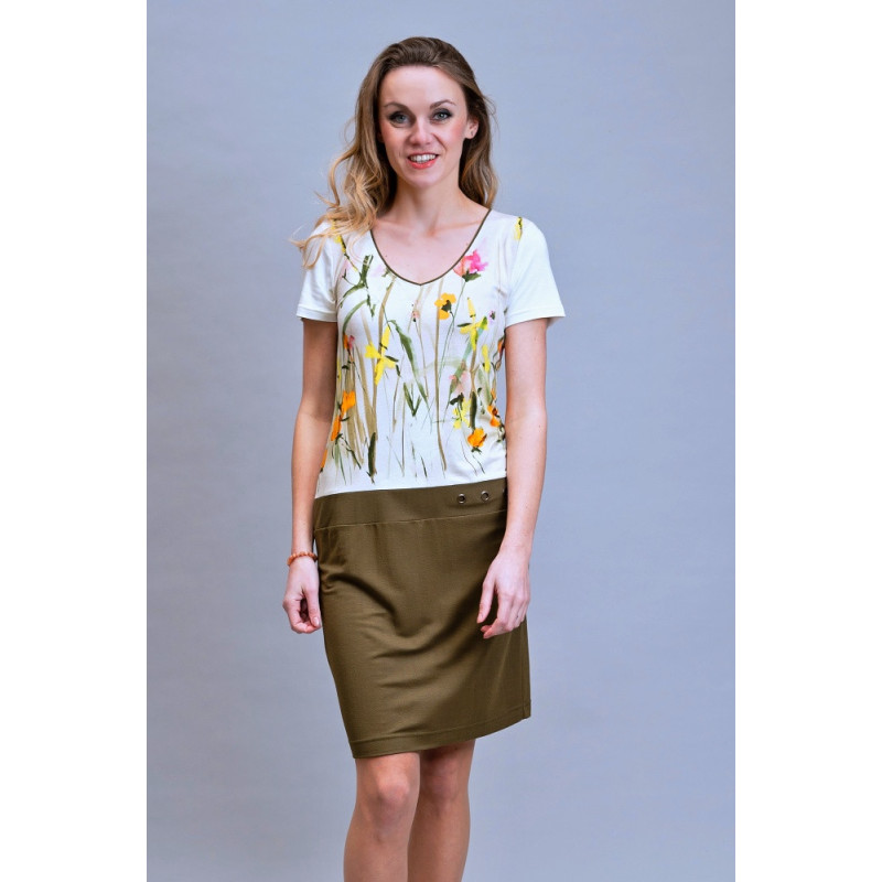 Dámské letní pouzdrové šaty Lenka