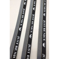 Lampas černá/bílá JUST BE NICE 25