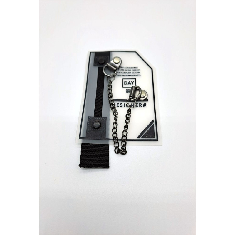 Nášivka, silikon s řetízkem DAY DESIGNER