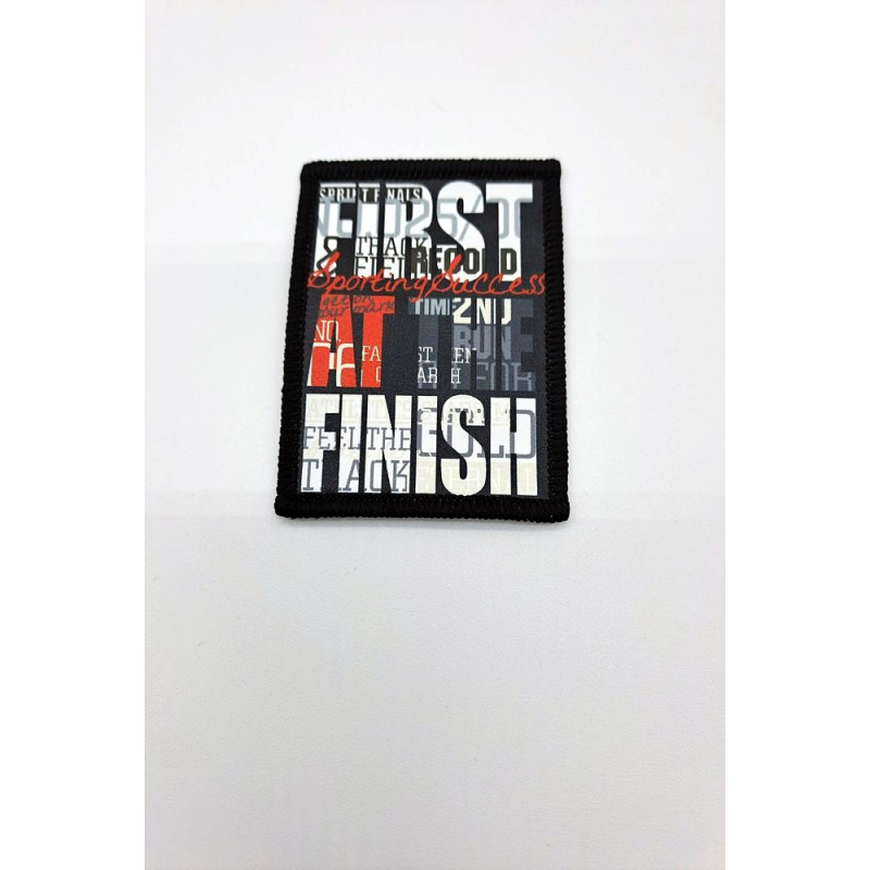 Nášivka, plast FIRST AT THE FINISH