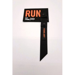 Nášivka, popruh RUN oranžová