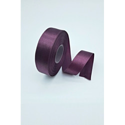 Saténová stuha - 25 mm, lilková