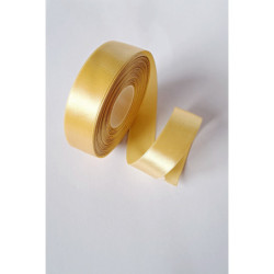 Saténová stuha - 25 mm, zlatožlutá