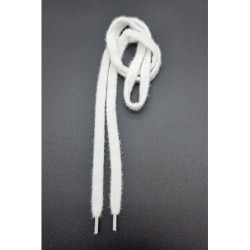 Designová šňůra bílá plyš 130