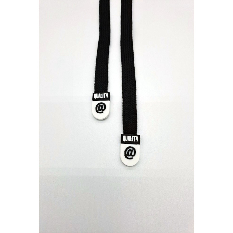 Designová šňůra @ černá 140