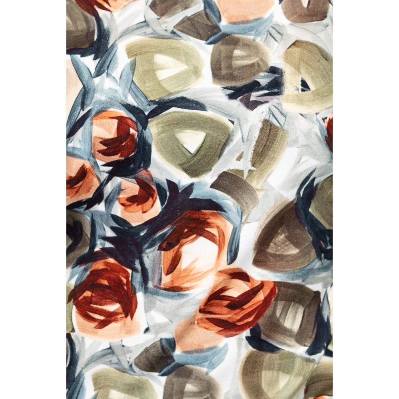 Šatovka výplněk potisk -  khaki vzor, prémiová kvalita