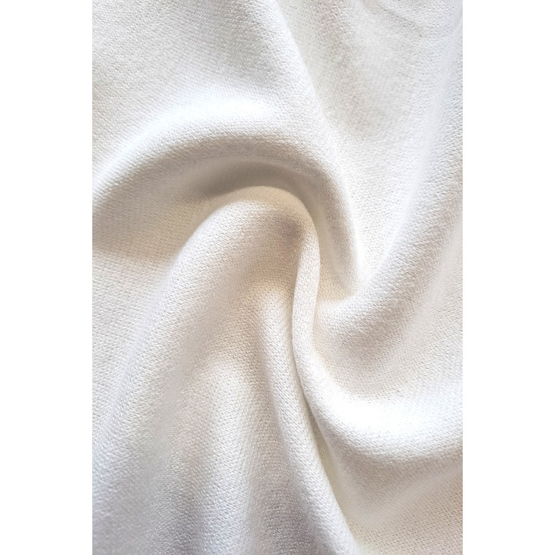 Svetrovina Double angora - bílá