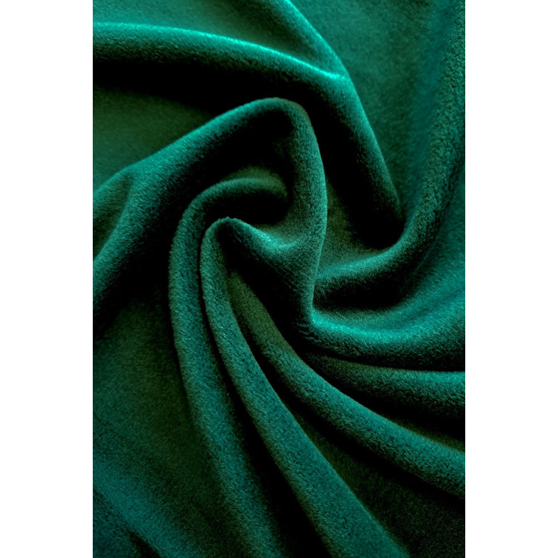 Elastický samet - zelená tmavá